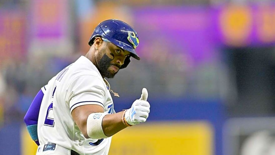 Rays ride 5-run fourth to pull away from Padres