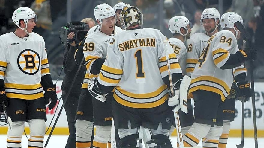 Morgan Geekie riding hot streak as Bruins face Sharks