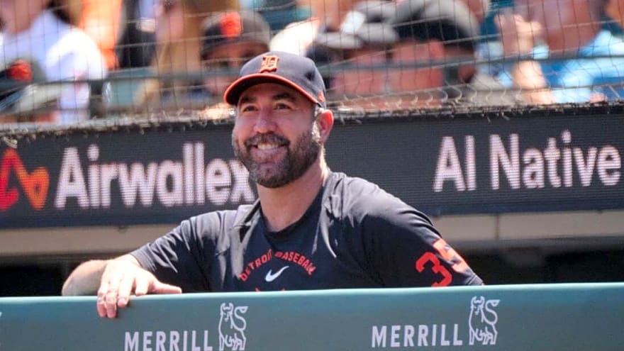 Justin Verlander hopes Tigers' celebration includes mound appearance
