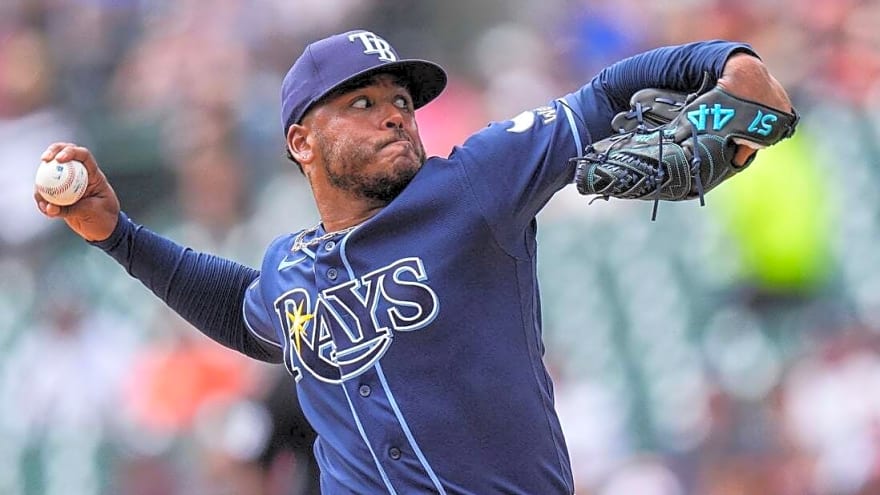 Freddy Peralta earns first Rays win as AL East leaders blank Tigers