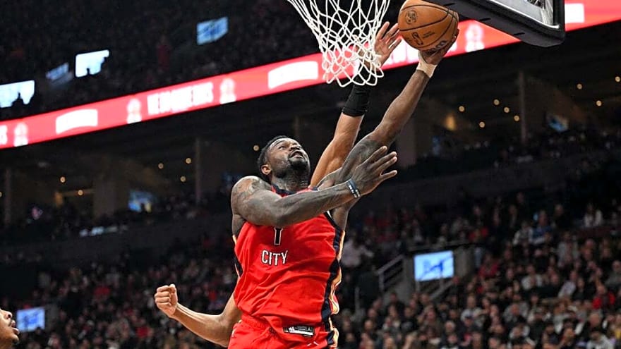 Pelicans turning to Zion to end 4-game skid vs. Rockets