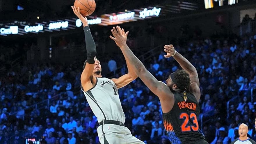 Darling Spurs, white-hot Knicks can look to NBA Cup as Finals preview