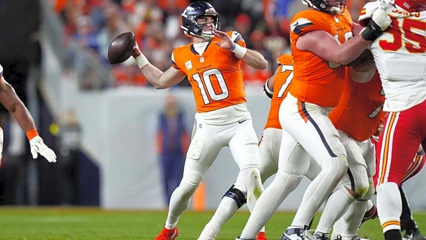 Bo Nix, Wil Lutz guide Broncos past Chiefs for 8th straight win