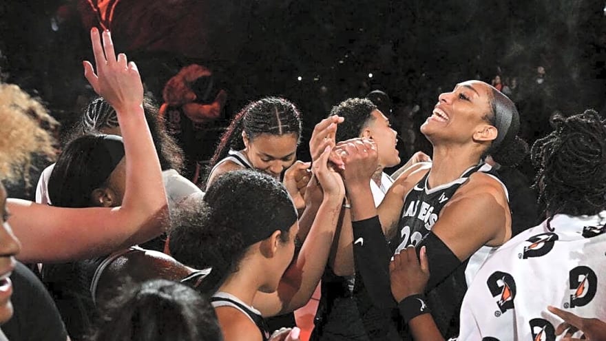A&#39;ja Wilson&#39;s double-double propels Aces over Mercury