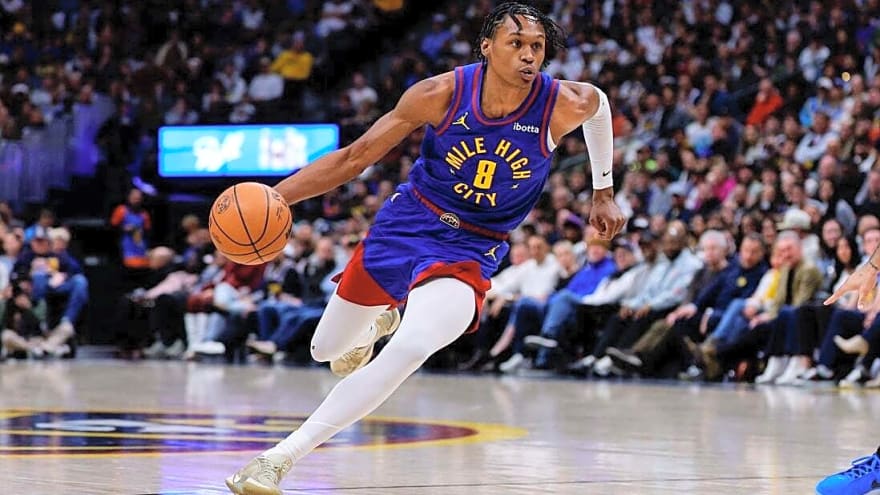 Nuggets' Peyton Watson (hamstring) out at least 4 weeks