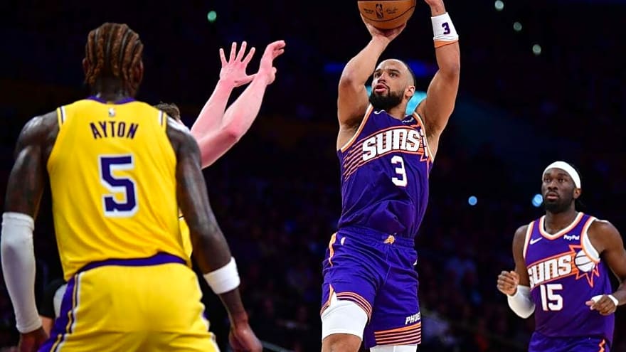 Dillon Brooks pours in 33 as Suns halt Lakers&#39; 7-game winning streak