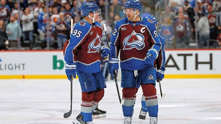 Victor Olofsson notches first career hat trick as Avalanche trounce Devils