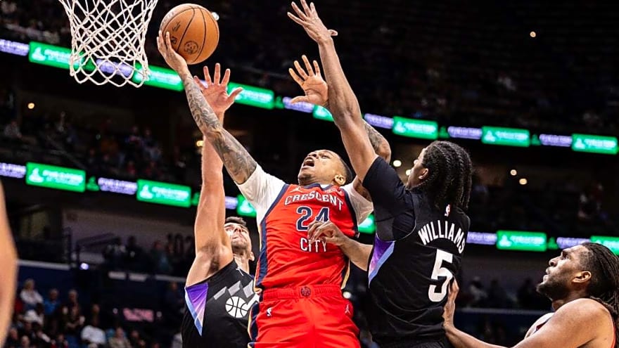 Jeremiah Fears' career-high 40 points lead Pelicans past Jazz