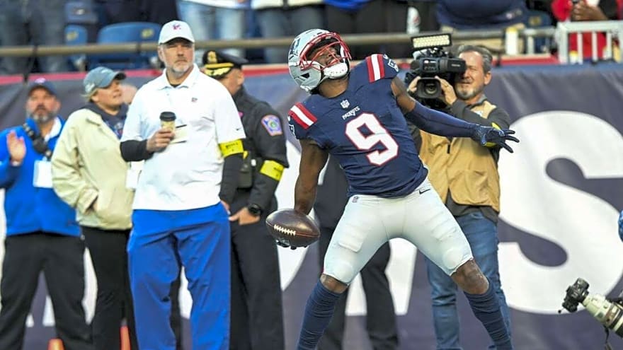 Pats RB Rhamondre Stevenson, WR Kayshon Boutte ruled out vs. Bucs