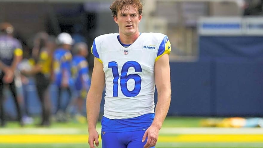 Rams waive benched K Joshua Karty