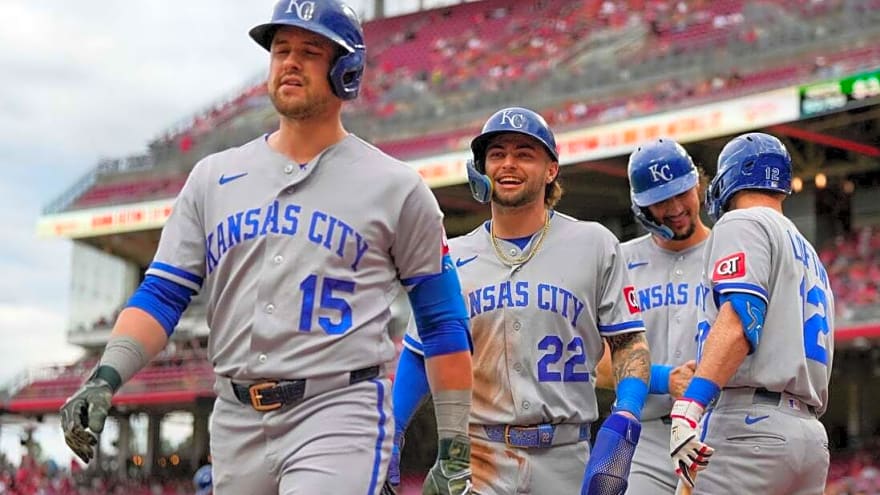 Lane Thomas' first-inning slam sets tone as Royals drub Reds