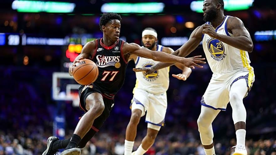 VJ Edgecombe&#39;s late putback lifts 76ers over Warriors
