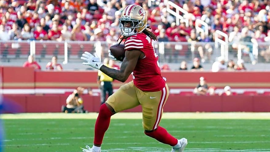 49ers wideout Demarcus Robinson suspended for three games