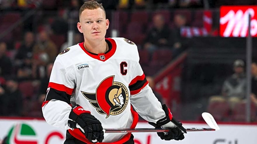 Senators captain Brady Tkachuk (thumb) to return Friday