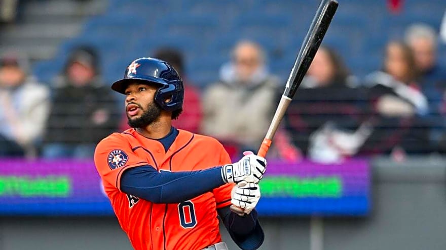 Struggling Astros beat Guardians with big night from bats