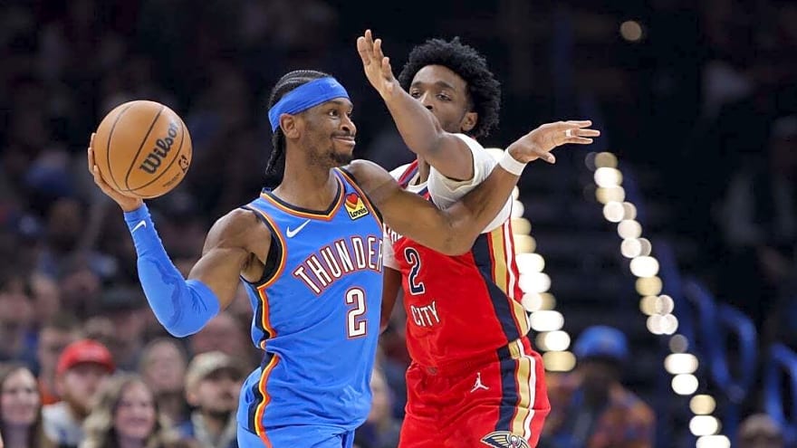 Shai Gilgeous-Alexander's 29 leads Thunder past Pelicans