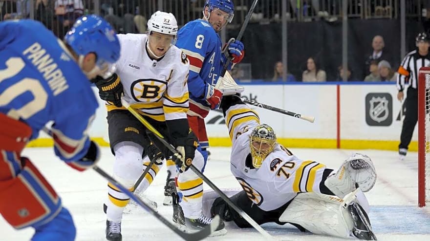Matthew Robertson scores in OT to lift Rangers past Bruins