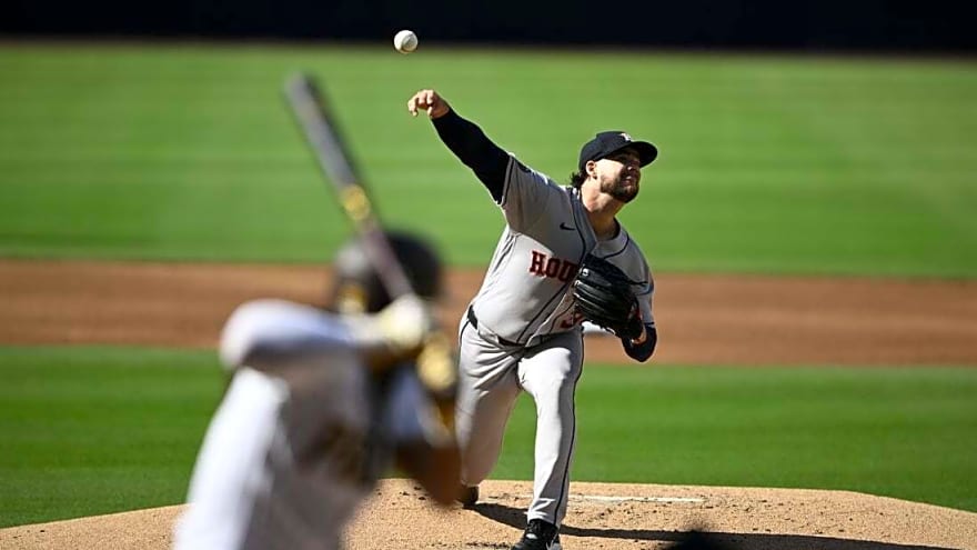 First-place Astros move over .500 again entering finale vs. Angels