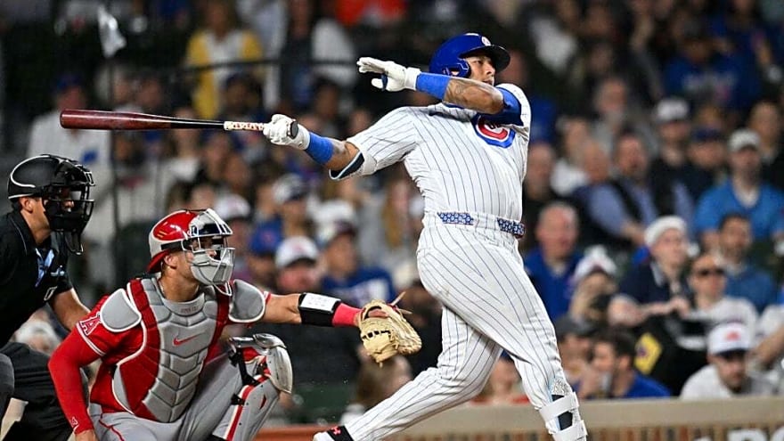 Cubs' big hits back up Edward Cabrera in winning team debut vs. Marlins