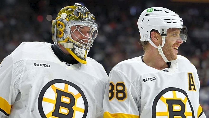 Surging toward postseason, Bruins battle playoff-bound Stars