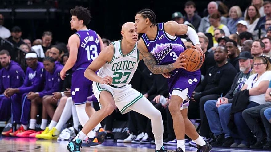 Derrick White packs stat sheet as Celtics outlast Jazz