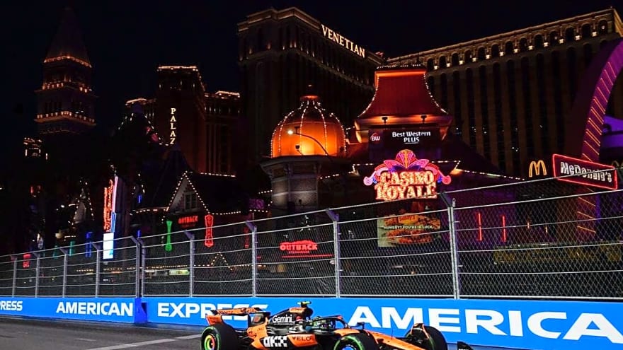 Lando Norris, eyeing F1 championship, earns Las Vegas pole