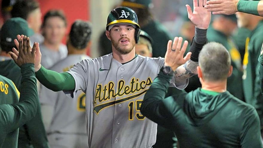 A's ride offensive explosion into rematch vs. Angels