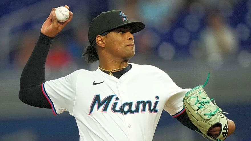 Edward Cabrera strikes out 10 as Marlins edge Braves