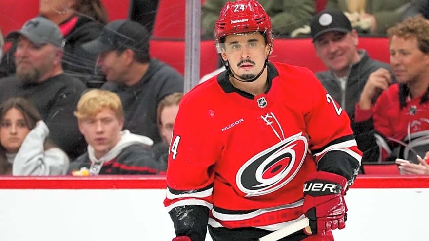Hurricanes’ Seth Jarvis, Jaccob Slavin out week-to-week