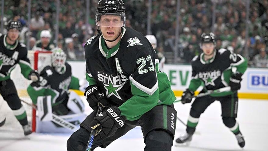 Stars D Esa Lindell (lower body) out at least a week