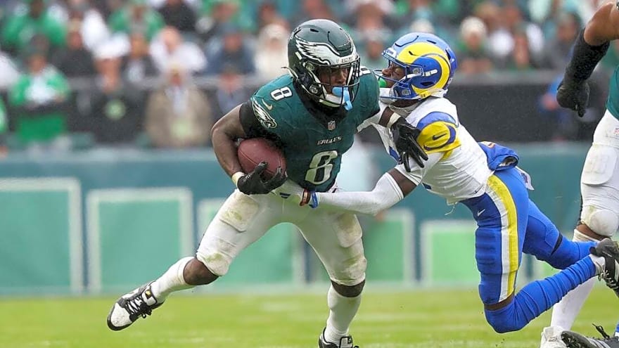 Report: Eagles RB Tank Bigsby to IR with Saquon Barkley uncertain for Week 5