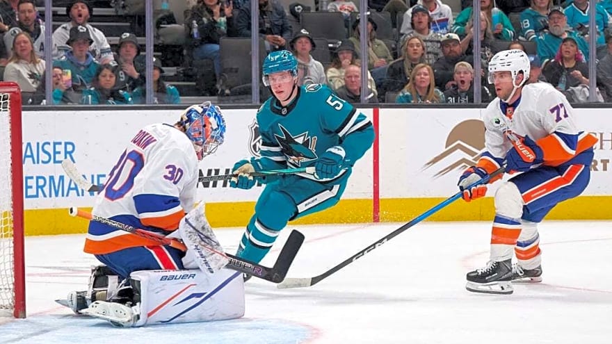 Islanders improve to 9-0 in OT with Bo Horvat game-winner vs. Sharks