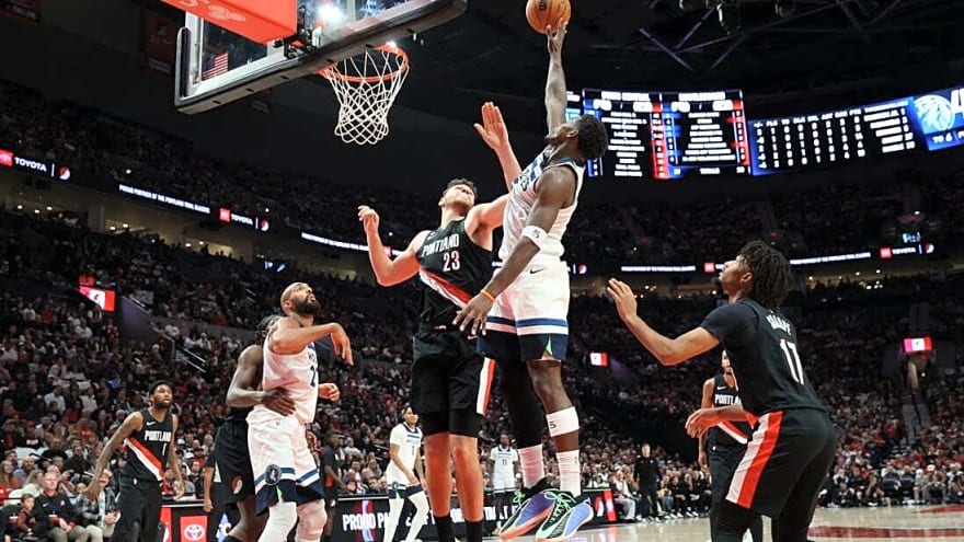 Anthony Edwards&#39; 41 points power Timberwolves past Trail Blazers