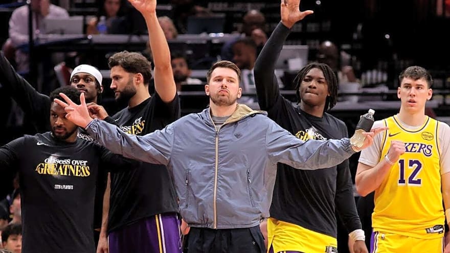 Lakers report 'no change' in Luka Doncic's status for series vs. Thunder