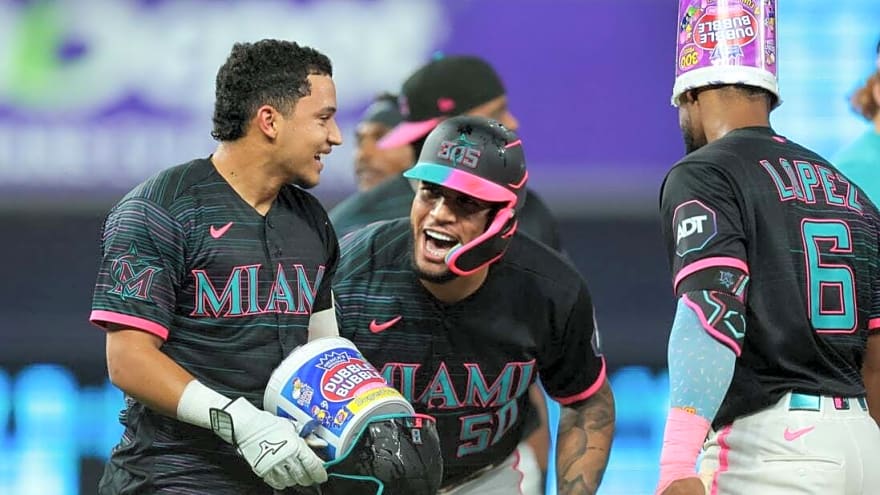 Javier Sanoja knocks in game-winner as Marlins walk off Nationals