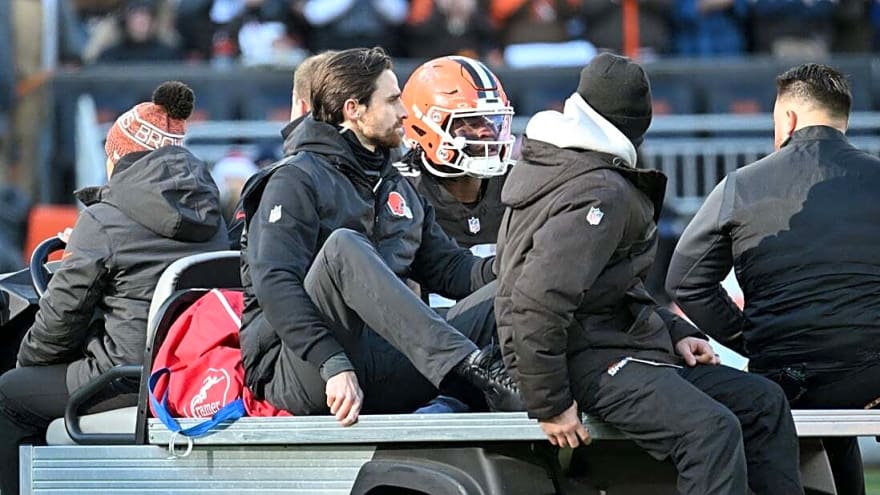 Browns RB Quinshon Judkins ruled out after leg injury