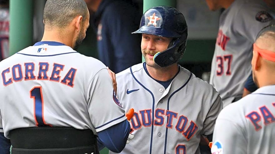 Astros, Red Sox eye series win after tough first month