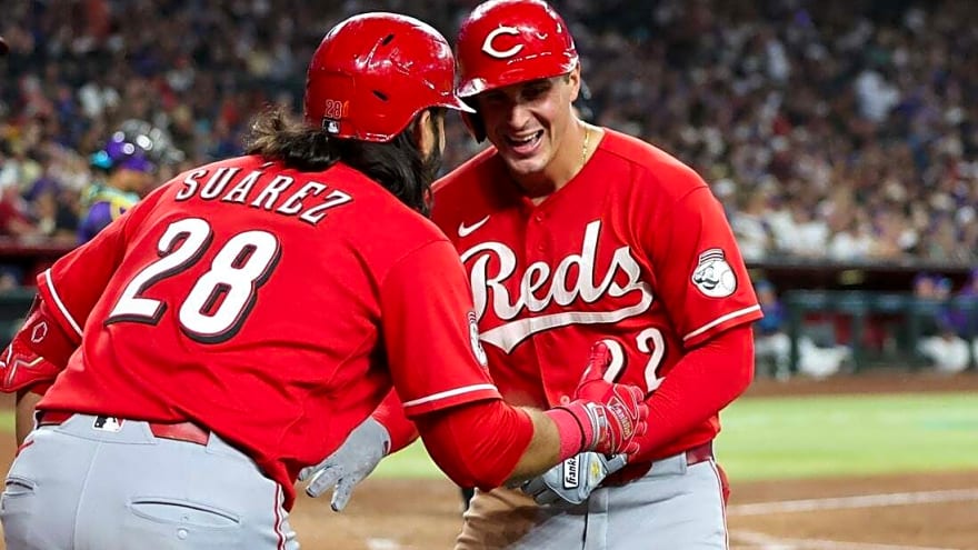 JJ Bleday hits for cycle, Reds pound Diamondbacks