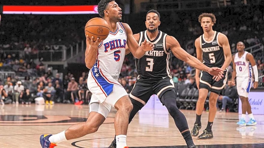 Jalen Johnson helps Hawks torment Sixers with season sweep