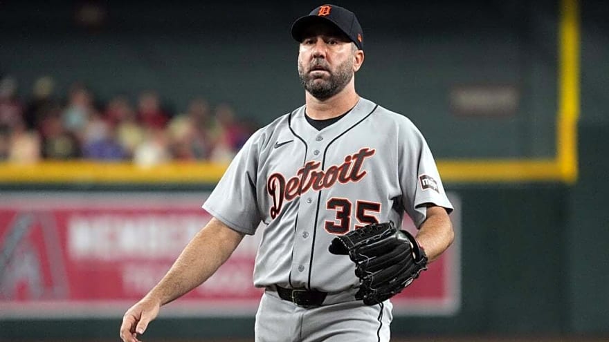 Disappointment in Detroit:Justin Verlander lands on IL, will miss start against Cardinals