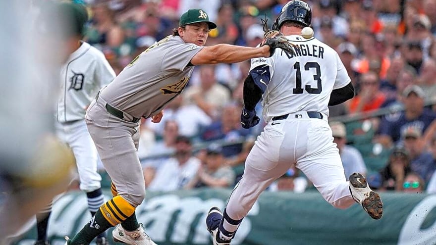 A's 1B Nick Kurtz (thumb) ailing, could miss All-Star Game
