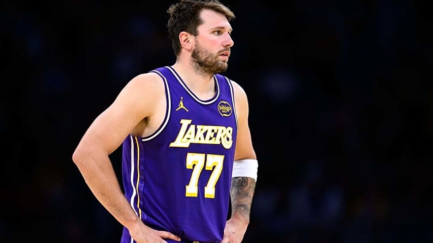 Luka Doncic returns as LeBron James, Lakers take on visiting Cavs