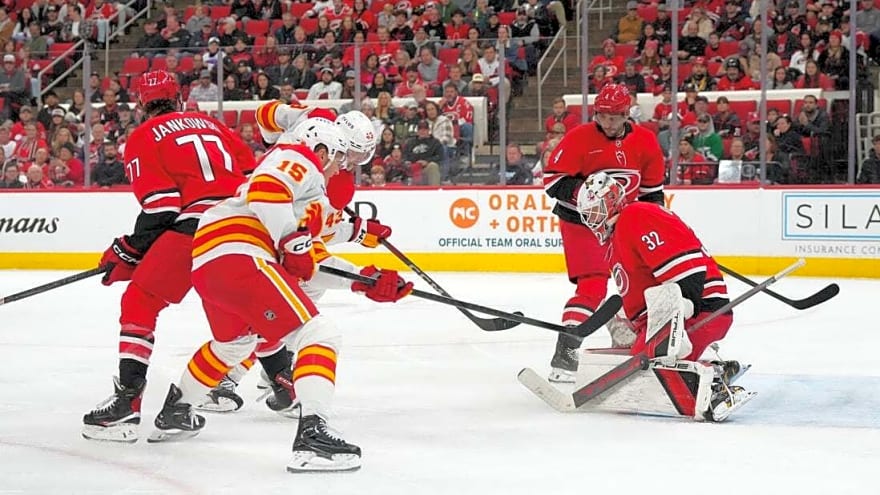 Nikolaj Ehlers’ OT winner lifts Hurricanes past Flames in 1–0 duel