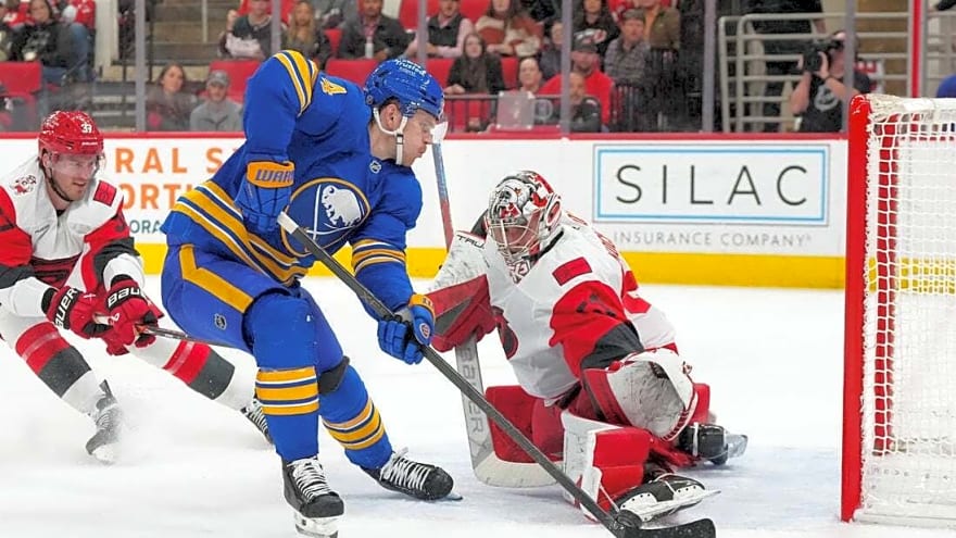 Surging Sabres look to continue climb vs. Canes