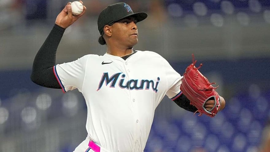 Marlins place RHP Edward Cabrera (elbow) on IL