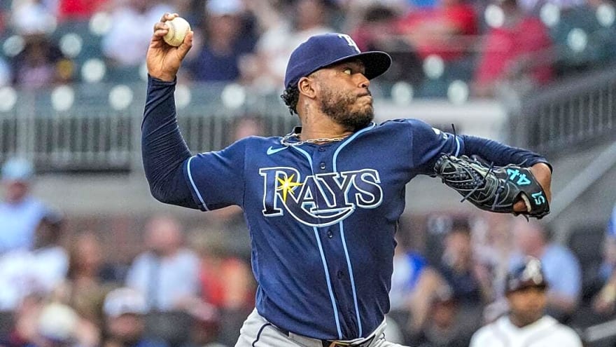 Rays sock 4 home runs, roll to blowout win over Braves