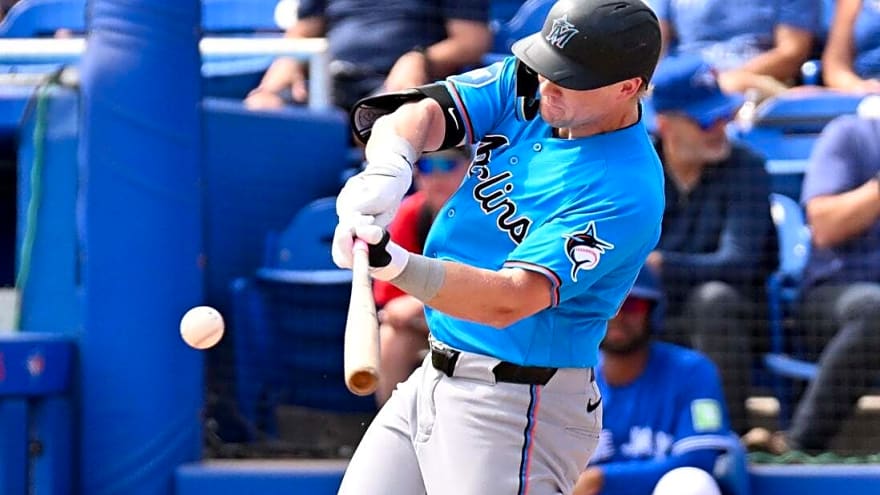 Marlins All-Star OF Kyle Stowers (hamstring) out 3-4 weeks