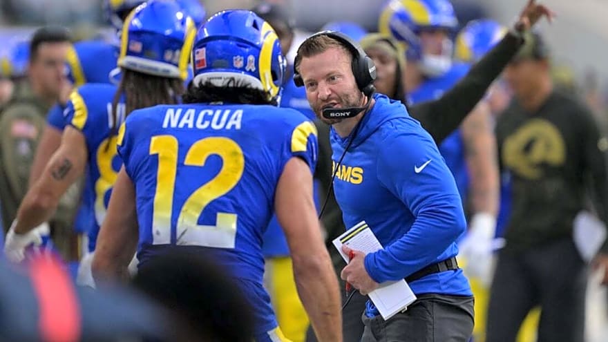 Rams' Sean McVay defends Puka Nacua amidst allegations