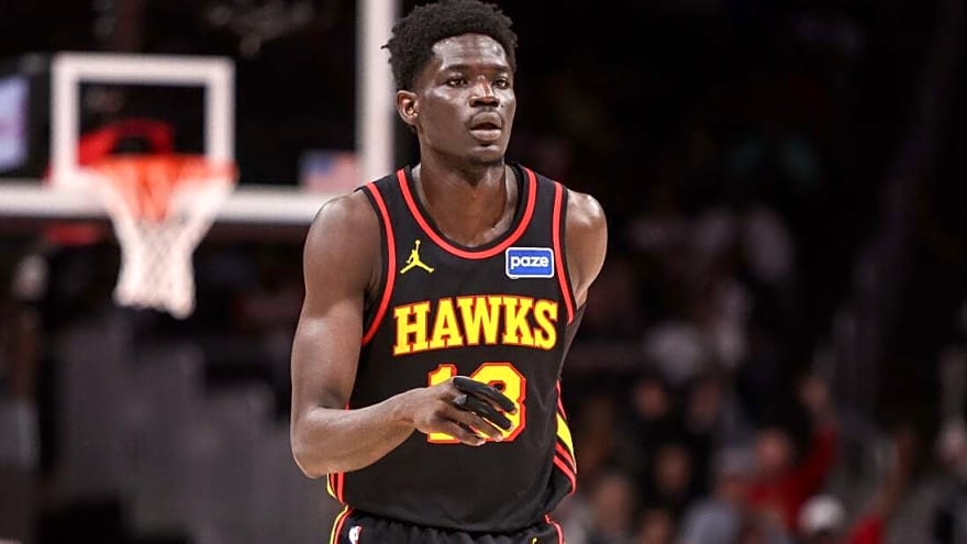 Hawks F Mouhamed Gueye breaks foot during workout