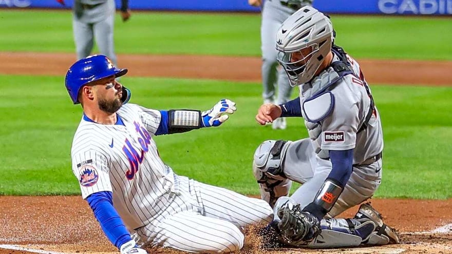 Carson Benge's third hit is 10th-inning winner as Mets edge Tigers